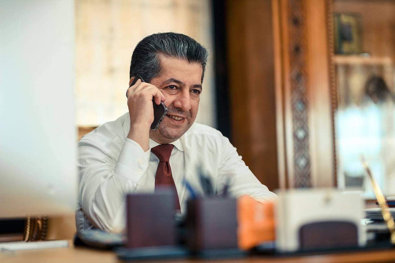 پەیامێک لە مەسرور بارزانی سەرۆکی حکومەتی هەرێمی کوردستانەوە