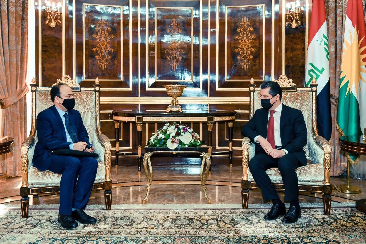 مەسرور بارزانی پێشوای لە عوسمان بایدەمیر کرد