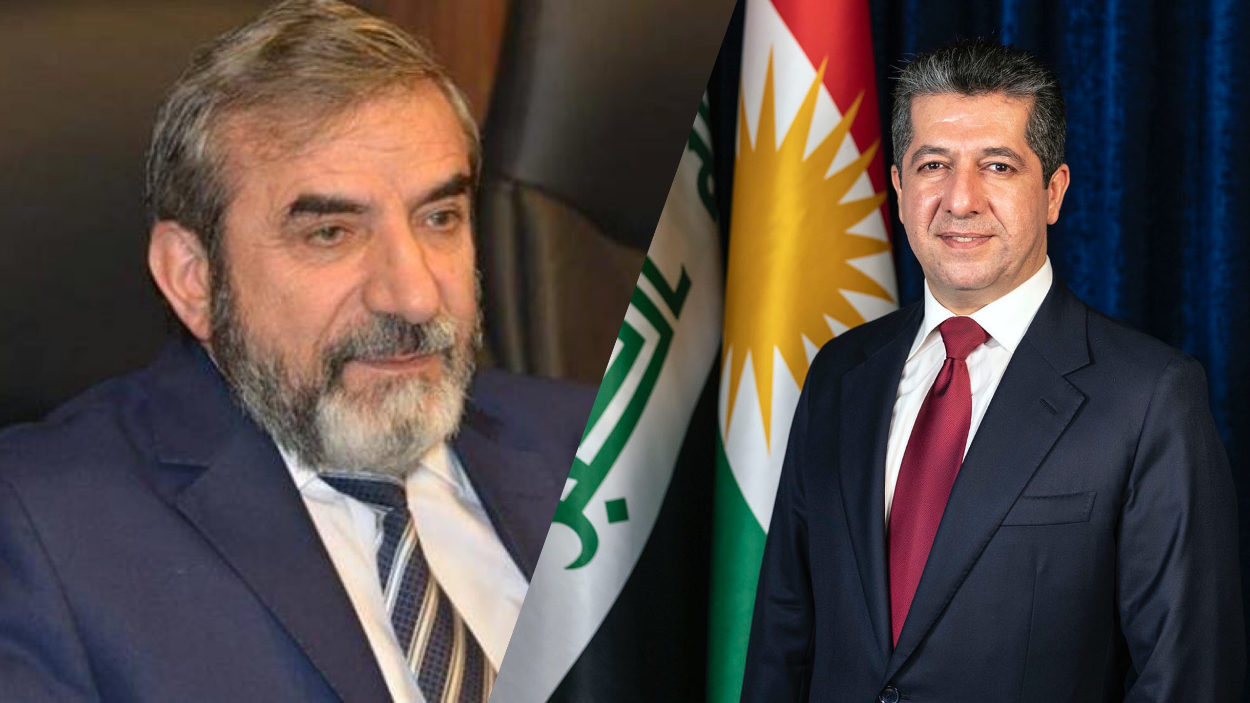 مەسرور بارزانی بە تەلەفۆن قسە لەگەڵ سەلاحەدین بەهائەدین دەکات