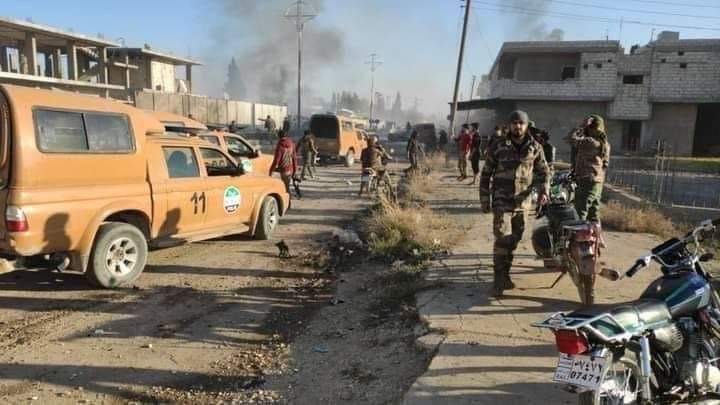 تەقینەوەیەک لە ڕۆژئاوای کوردستان روویدا و 7کەس گیانیان لەدەستدا