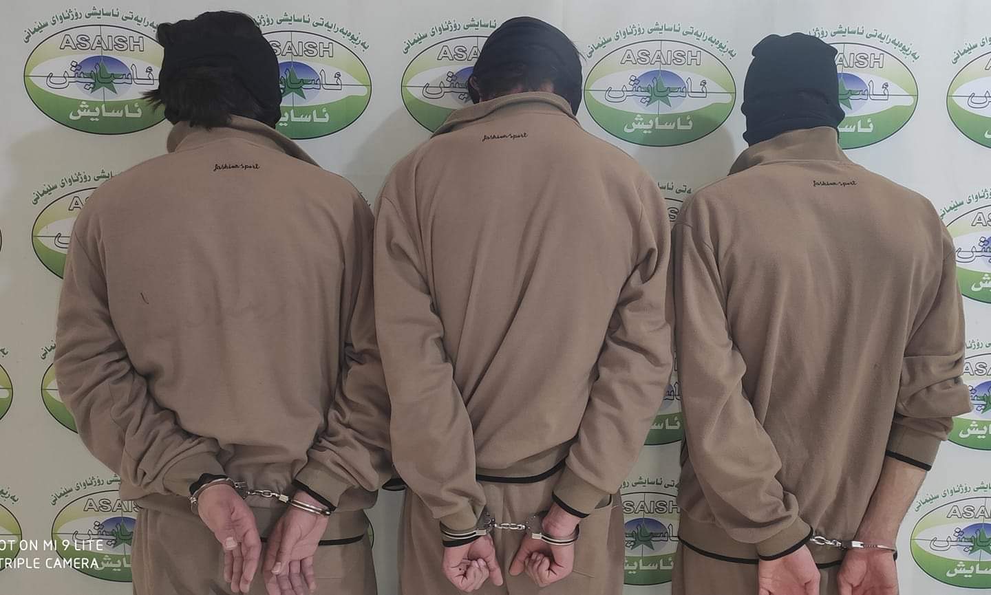لە چەمچەماڵ سێ کەس بە تۆمەتی کوشتن و بڕینی گیرفانی هاوڵاتیان دەستگیرکران