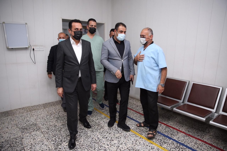 پارێزگاری هەولێر بەبێ ئاگادارکردنەوە سەردانی نەخۆشخانەیەک دەکات