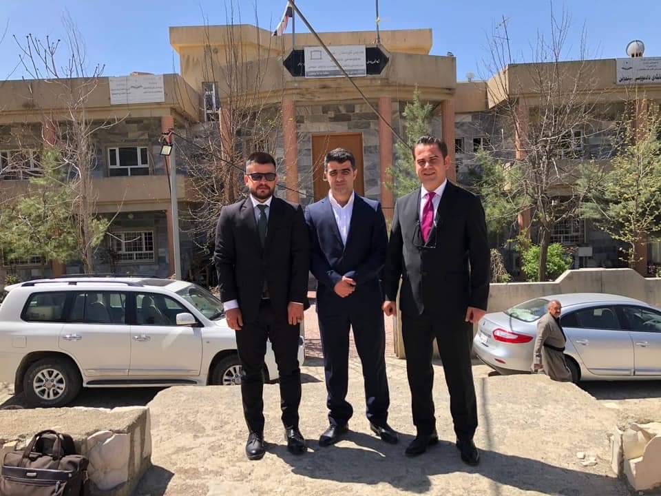 عەلی حەمەساڵح و دابان محەمەد لە دادگا ئامادەبوون