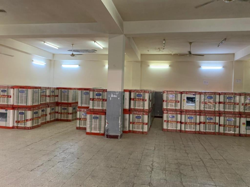 250 فێنکەرەوە بەسەر قوتابخانەکانی هەولێردا دابەشکران