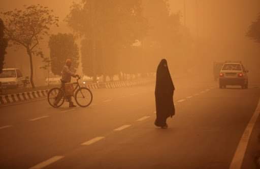 شەپۆلێکی گەرما و خۆڵبارین عێراق دەگرێتەوە