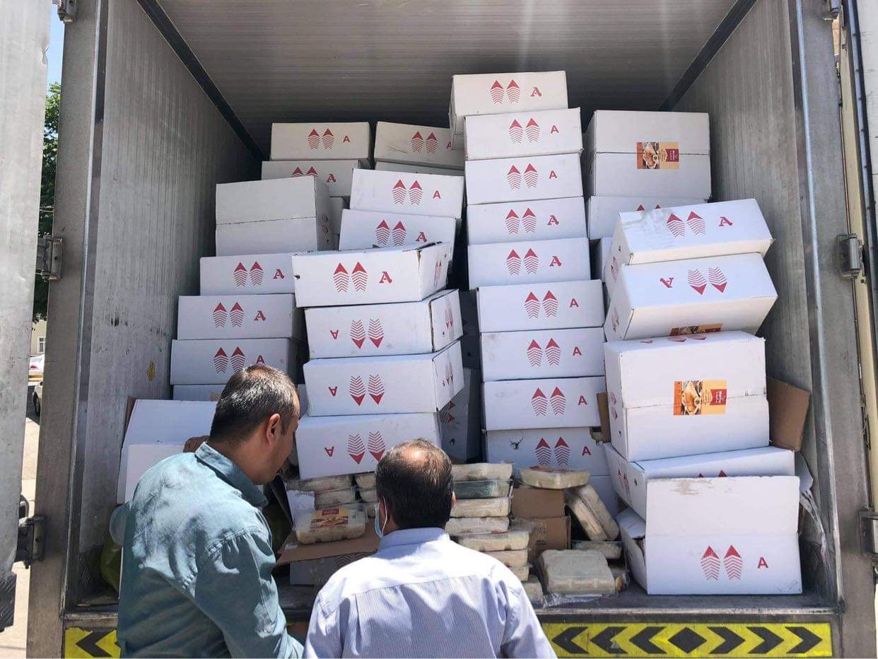 دەست بەسەر بڕی دوو تۆن هەویری خراپبووی کونافەدا گیرا