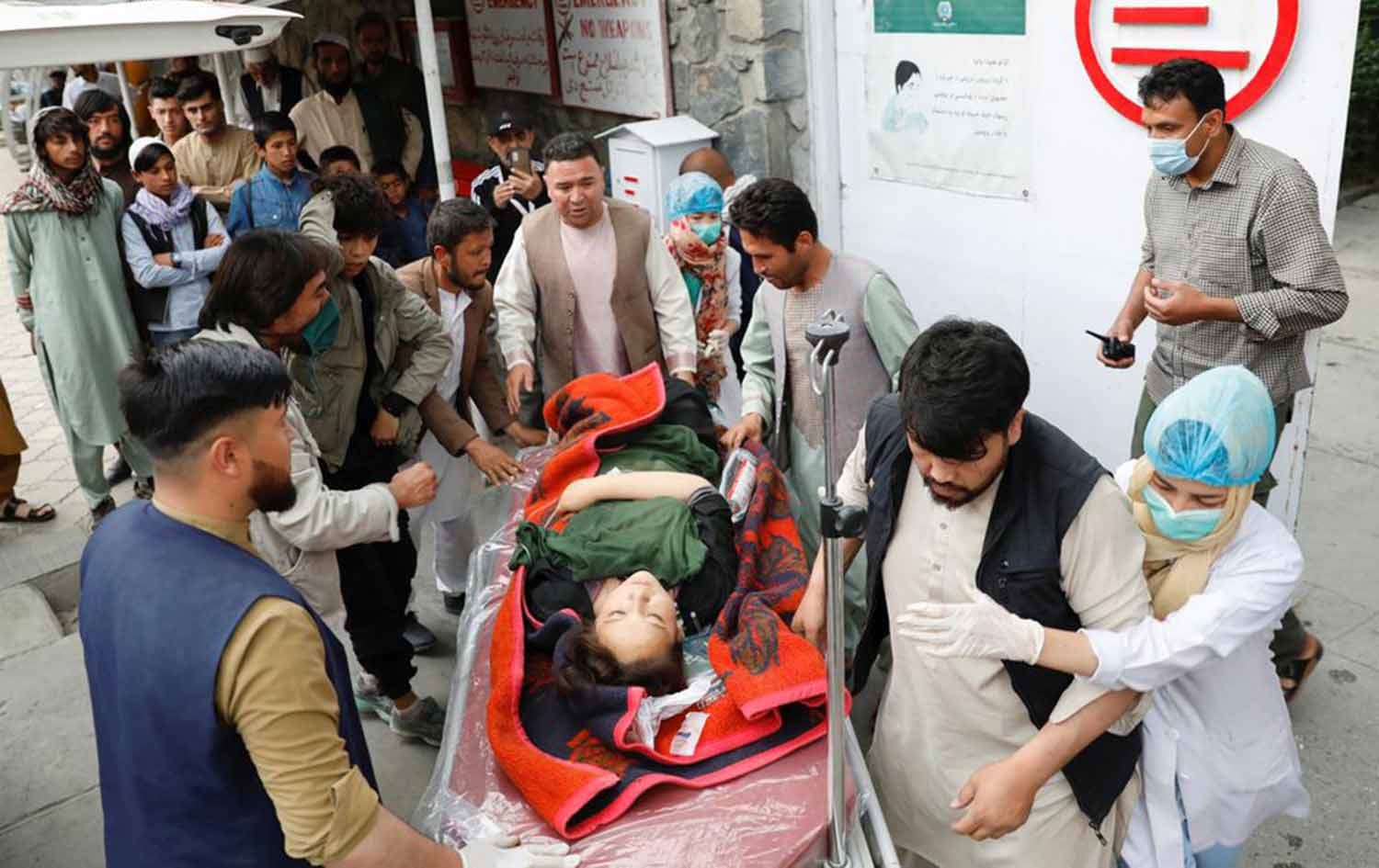 زنجیرە تەقینەوەیەکی گەورە کابولی هەژاند