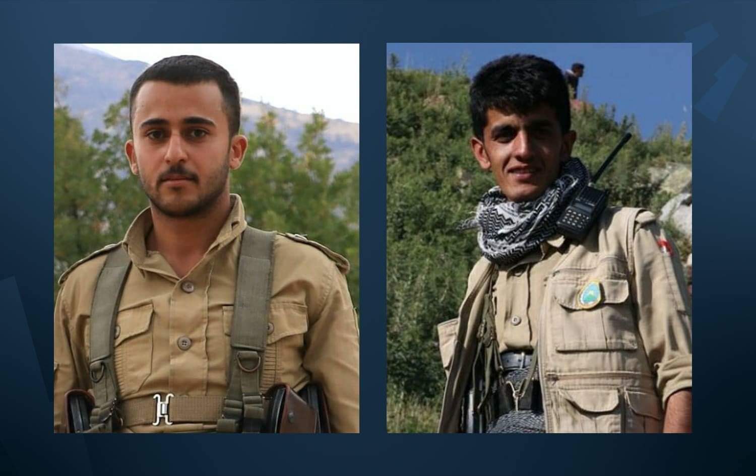 حدکا: دوو پێشمەرگەمان شەهید بوون