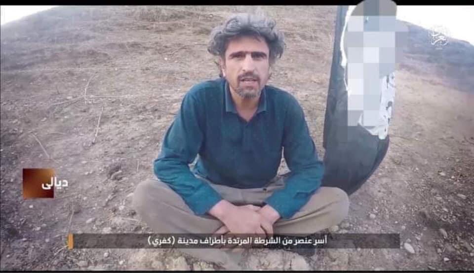 داعش وێنەی گەنجێکی کورد بڵاو دەکاتەوە کە دەستگیری کردووە