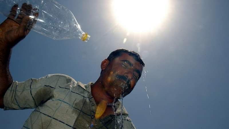 شەپۆلێکی گەرمای تاقەت پڕووکێن ڕوو لە عێراق دەکات