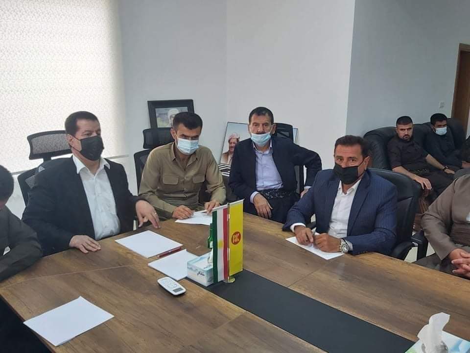 وێنە.. عەبدوڵڵای کوێخا موبارەک و خزمەکانی چوونە ناو پارتی