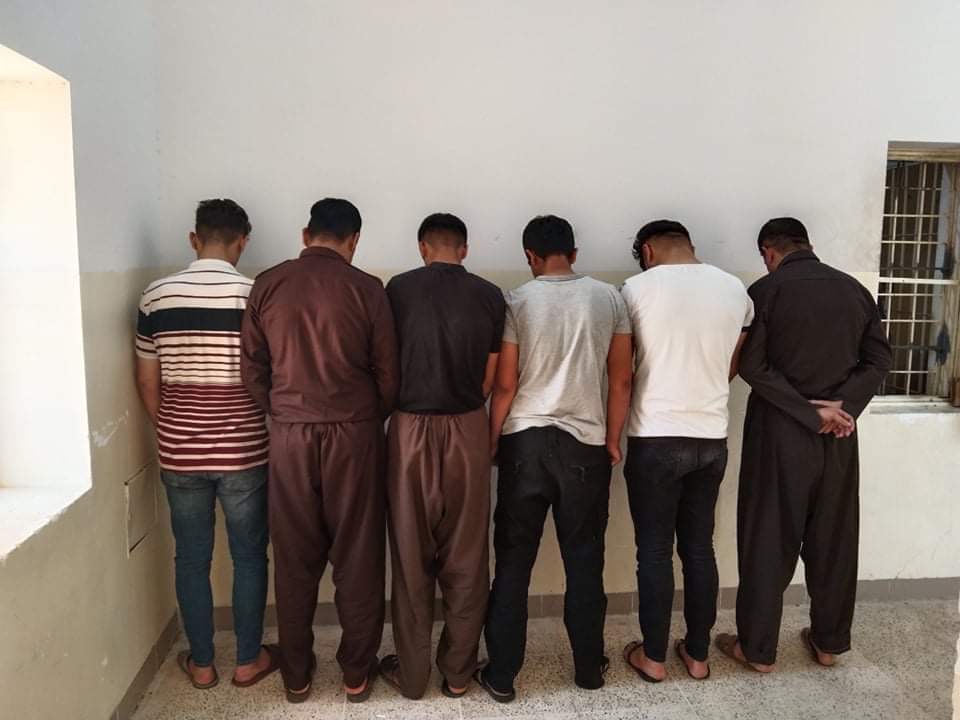 چەمچەماڵ.. بەهۆی شەڕکردنەوە هەشت کەس دەستگیرکران