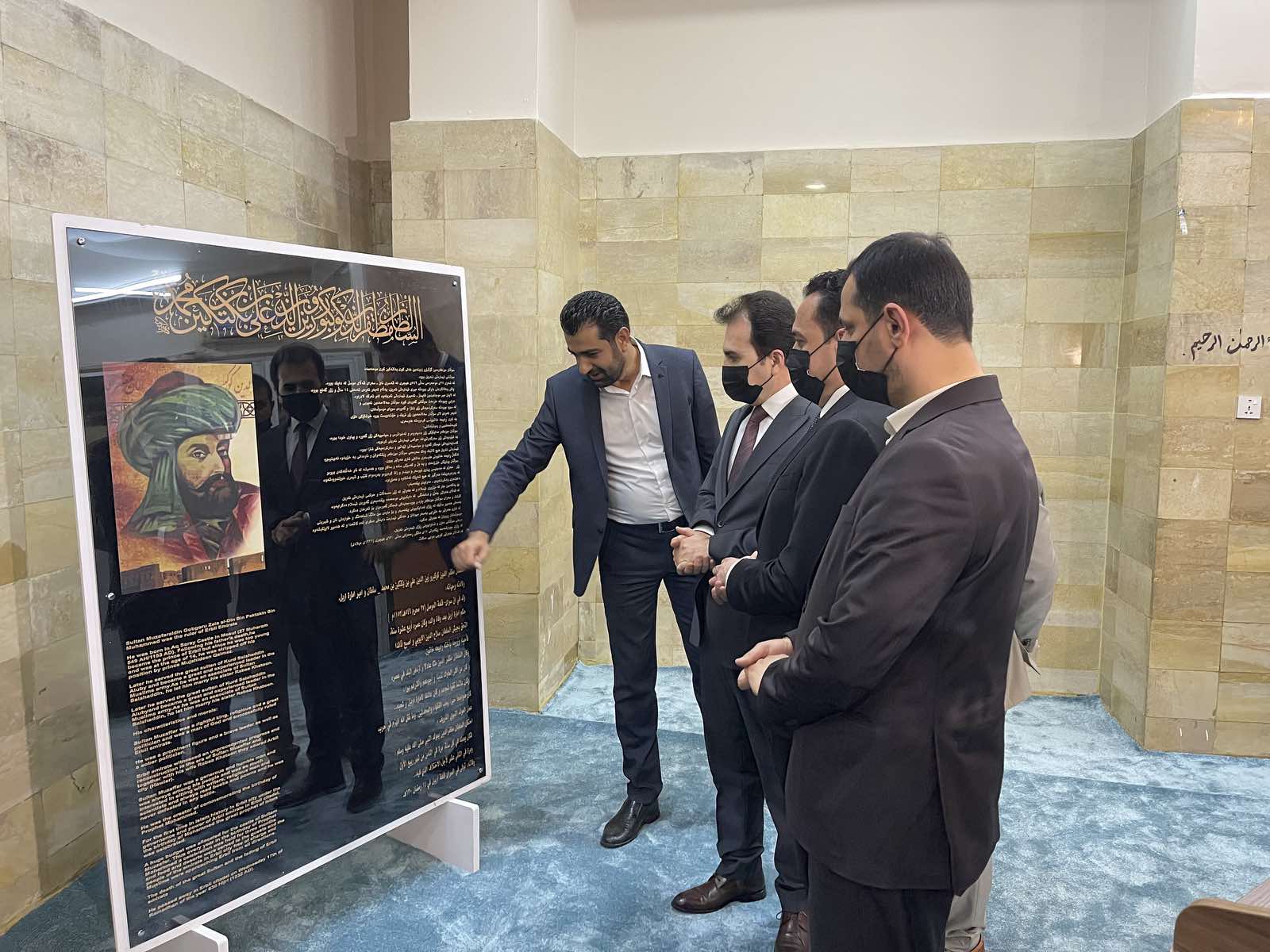 دواى نۆژه‌نكردنه‌وه‌ى مه‌زارگه‌و ئارامگای سوڵتان موزه‌فه‌ره‌دین كرایه‌وه‌