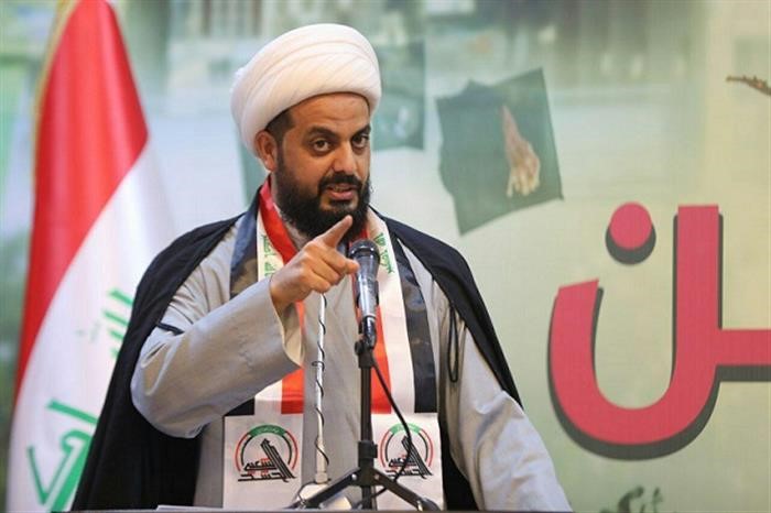قەیس خەزعەلی ‌هەڕەشە لە ئەمریکا دەکات