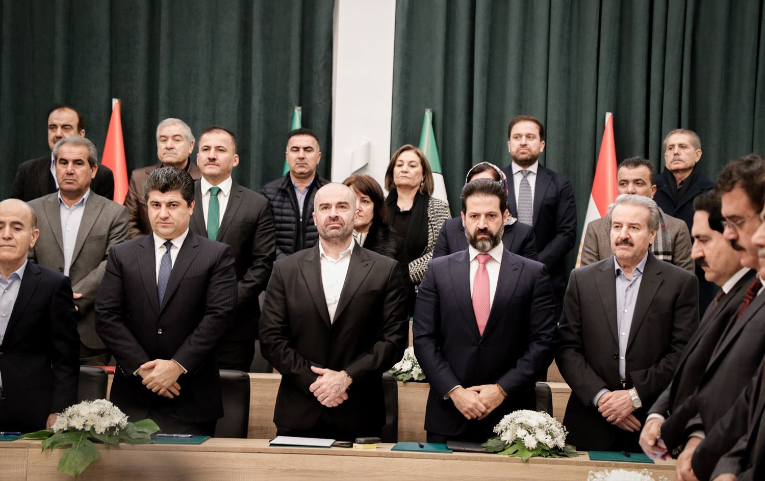 لاهور جەنگی و بافڵ تاڵەبانی لە كۆبوونەوەدان