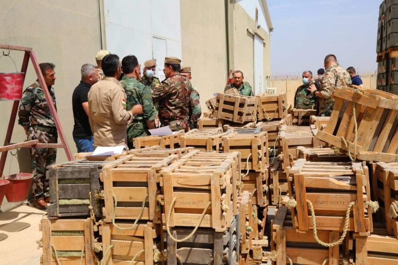 بەشێکی تر لە هاوکاری هاوپەیمانان گەیشتە پێشمەرگە