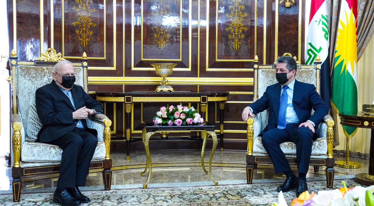 مەسرور بارزانی پێشوازی لە پاتریاركی كەنیسەی كلدانی لە عێراق و جیهان دەكات