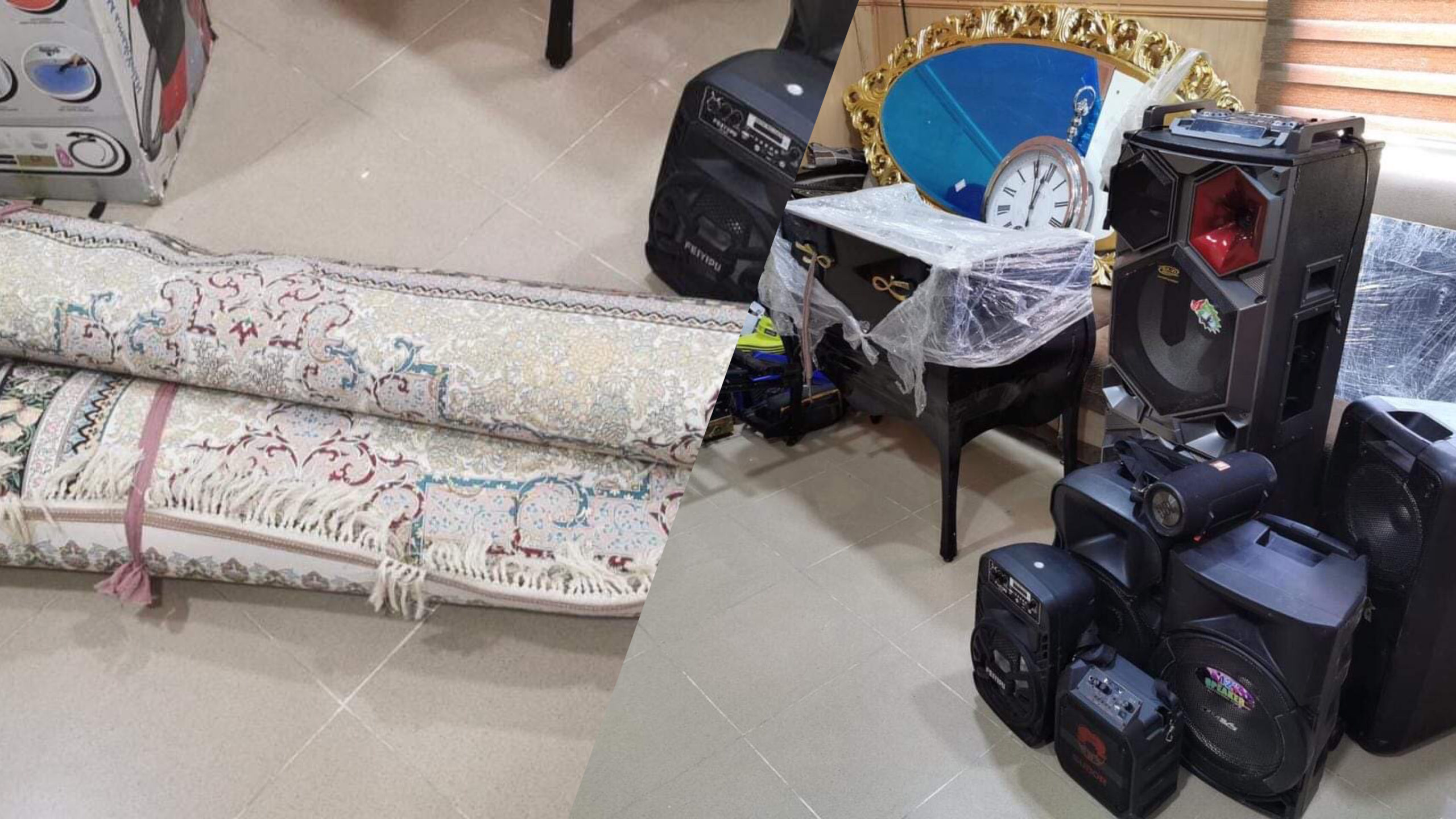 لە سلێمانی دوو ماڵبڕ دەستگیرکران