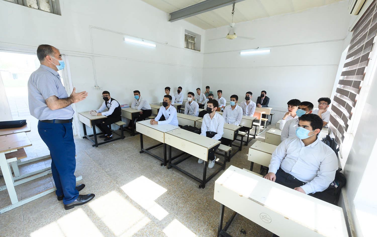 لە هەرێمی کوردستان 4262 مامۆستا ڤاکسینیان وەرگرتووە