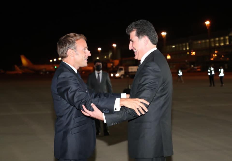 نێچیرڤان بارزانی: چاومان لە پشتیوانیی فەڕەنسایە