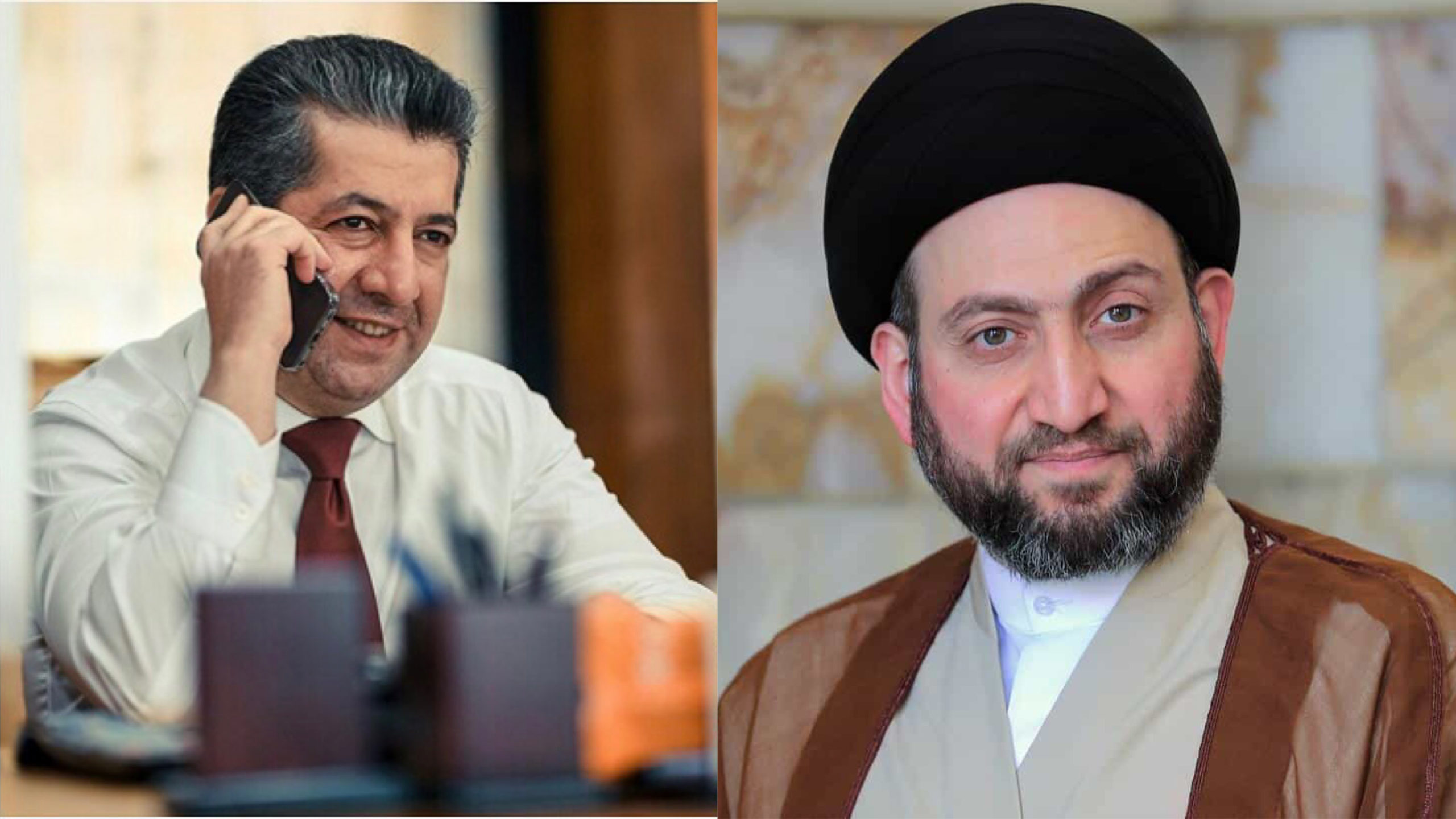مەسرور بارزانی پەیوەندییەکی تەلەفۆنی لە سەرۆکی ڕەوتی حیکمەی نیشتمانی پێگەیشت