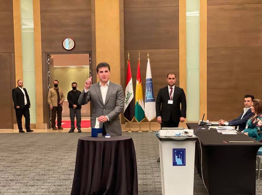 پەیامی نێچیرڤان بارزانی دوای دەنگدان