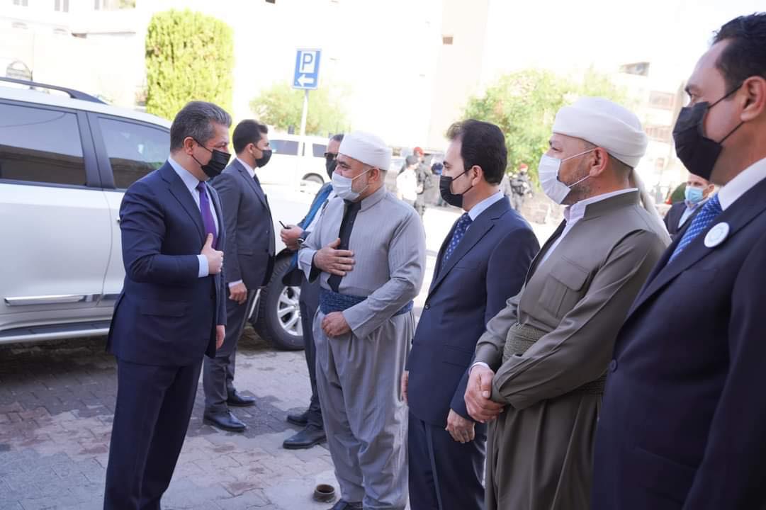 مەسرور بارزانی بەشداری لە مەلووددا دەکات
