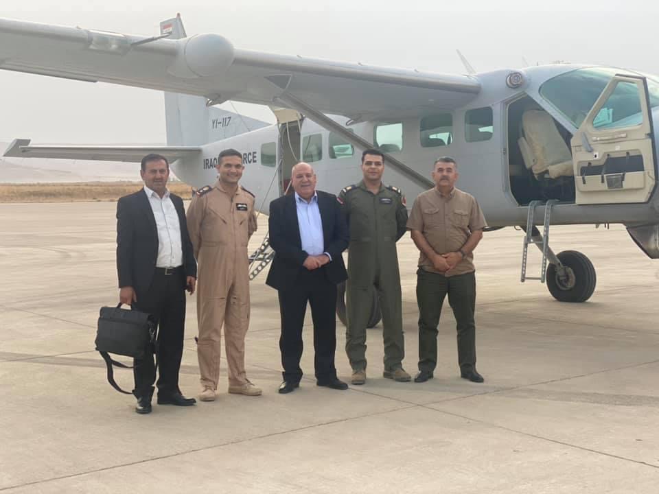 جەبار یاوەر بەرەو بەغدا بەڕێکەوت
