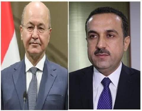 سەرۆککۆمارى عێراق پەیوەندیی بە پارێزگارى هەولێر دەکات