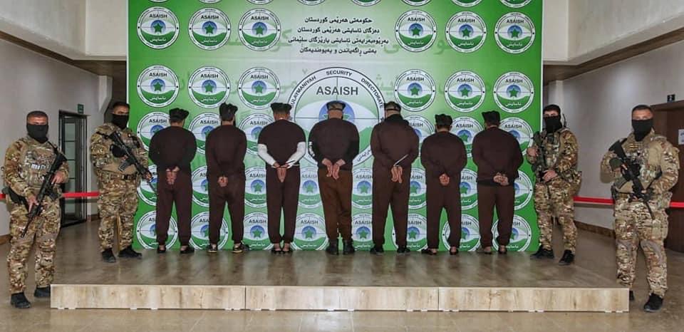 باندێکی دزیکردن لە سلێمانی دەستگیرکران
