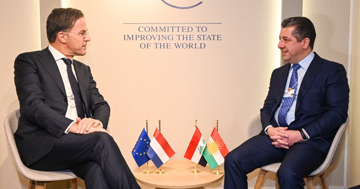 مەسرور بارزانی لەگەڵ سەرۆکوەزیرانی هۆڵەندا کۆدەبێتەوە