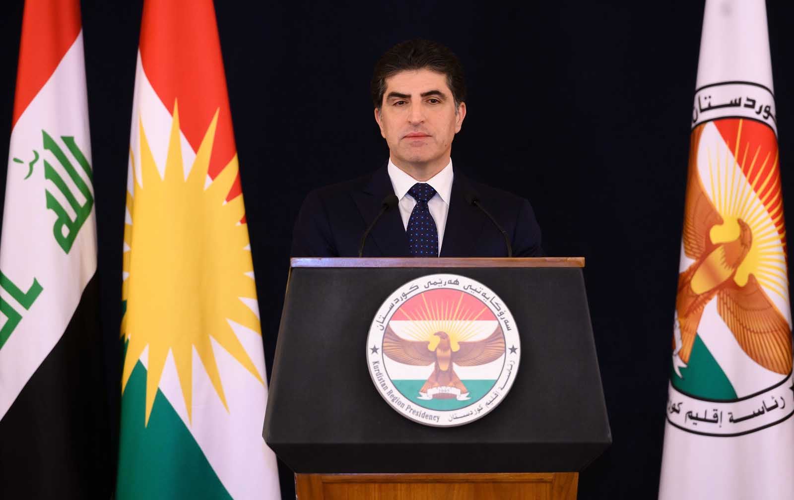 سەرۆکی هەرێمی کوردستان و وەزیری دەرەوەی ئەمریکا لە کۆبوونەوەدان