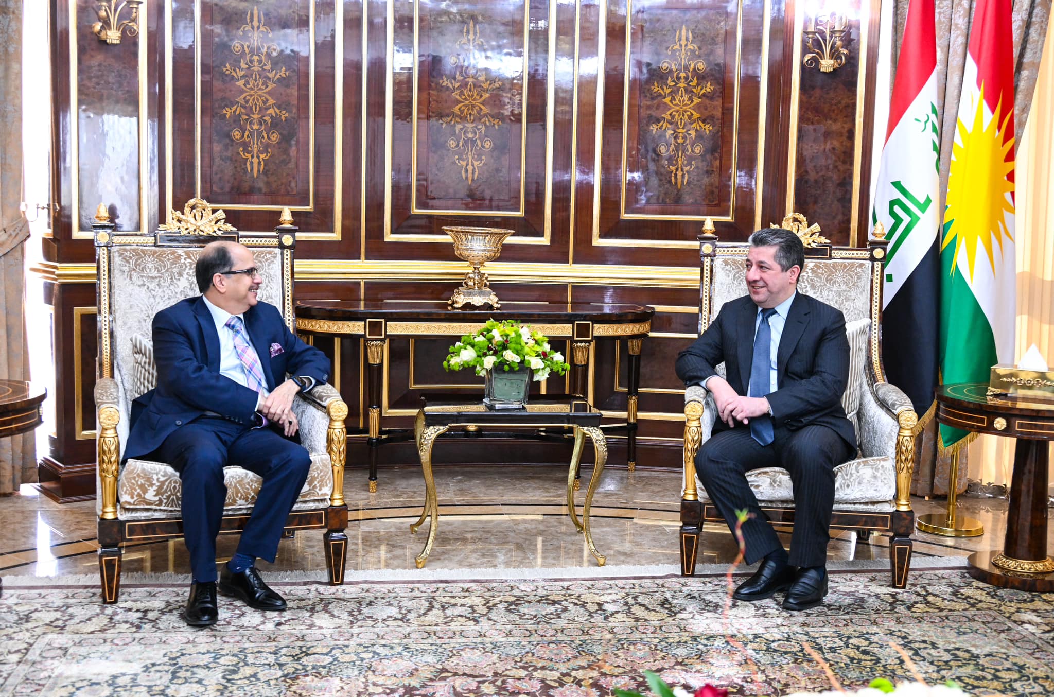 مەسرور بارزانی: پێشوازیمان لە بریکاری وەزارەتی دەرەوەی هیندستان کرد