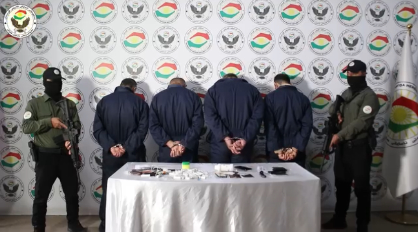 ئاسایشی هەولێر باندێکی نێودەڵەتی مەترسیداری دەستگیر کرد