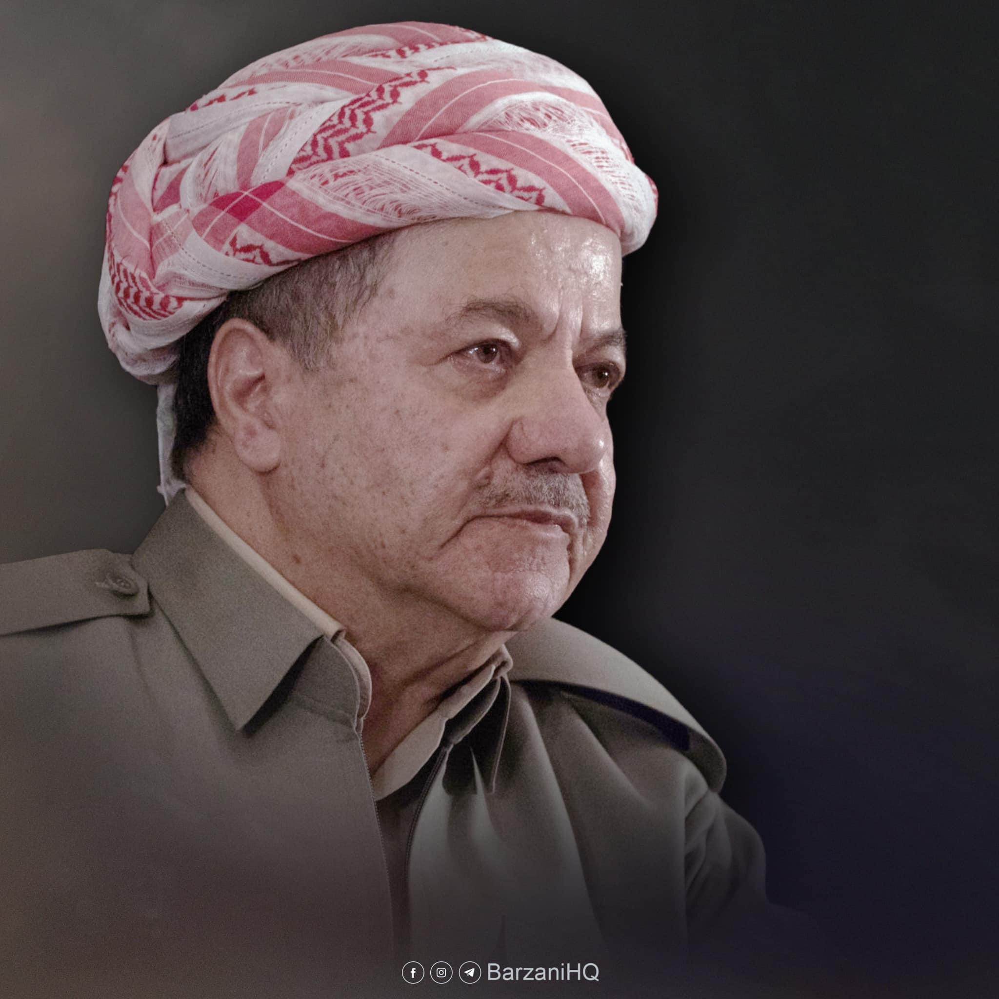 خوشکی سەرۆک بارزانی کۆچی دوایی کرد