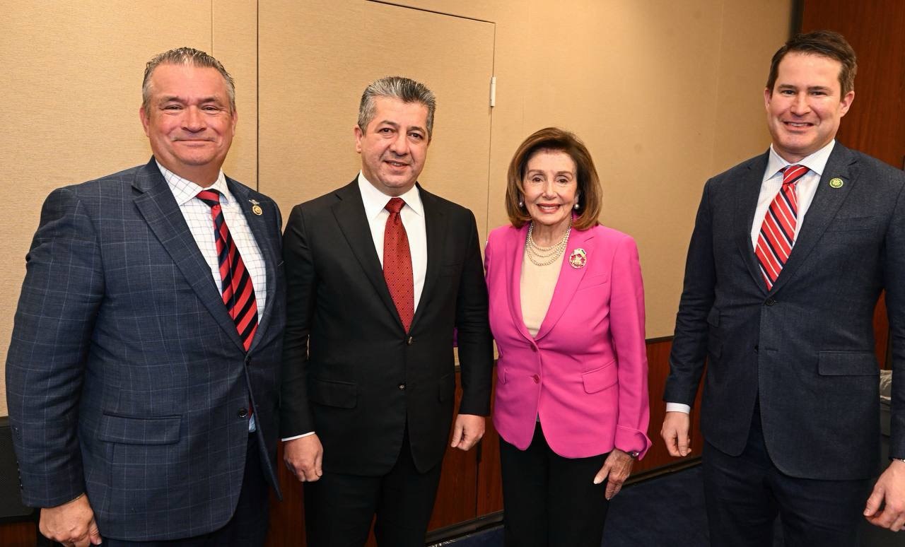 مەسرور بارزانی لەگەڵ ژمارەیەک لە ئەندامانی کۆنگرێس کۆدەبێتەوە