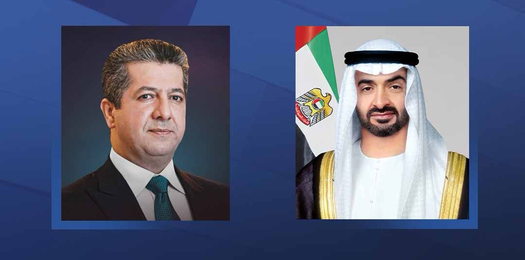 سەرۆکی حکومەتی هەرێمی کوردستان لەگەڵ سەرۆکی ئیمارات کۆدەبێتەوە