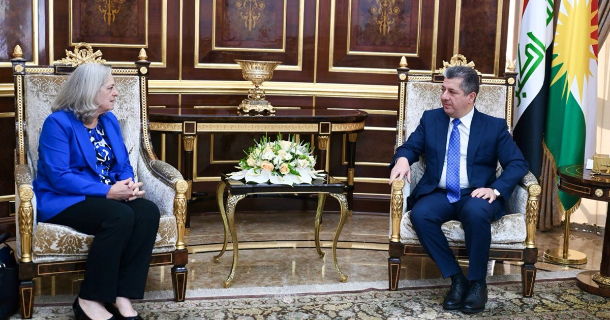 مەسرور بارزانی لەگەڵ باڵیۆزی ئەمەریکا لە عێراق کۆبووەوە