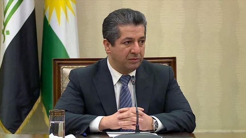مەسرور بارزانی سەرەخۆشی لە فوئاد حوسێن دەکات