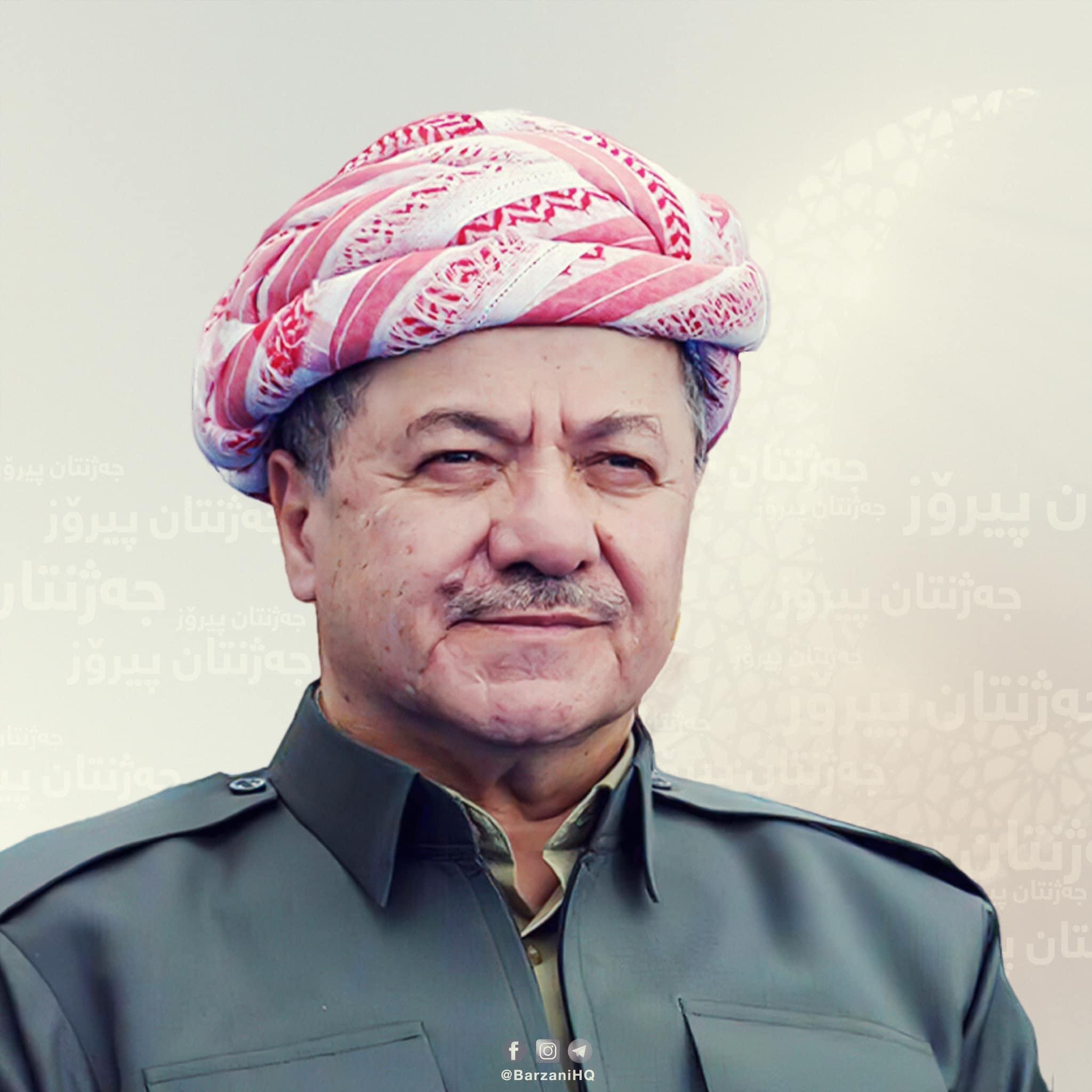 پەیامی سەرۆك بارزانی بەبۆنەی جەژنی ڕەمەزانی پیرۆز