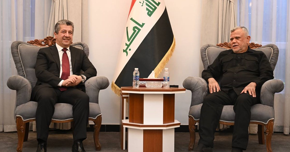 مەسرور بارزانی لەگەڵ ئەمینداری گشتیی ڕێکخراوی بەدر کۆبووەوە