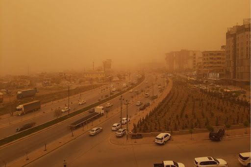 شەپۆلێکی خۆڵبارین هەرێمی کوردستان دەگرێتەوە