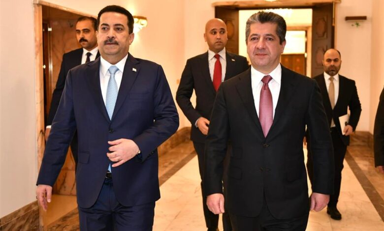 مەسرور بارزانی گەیشتە بەغدا