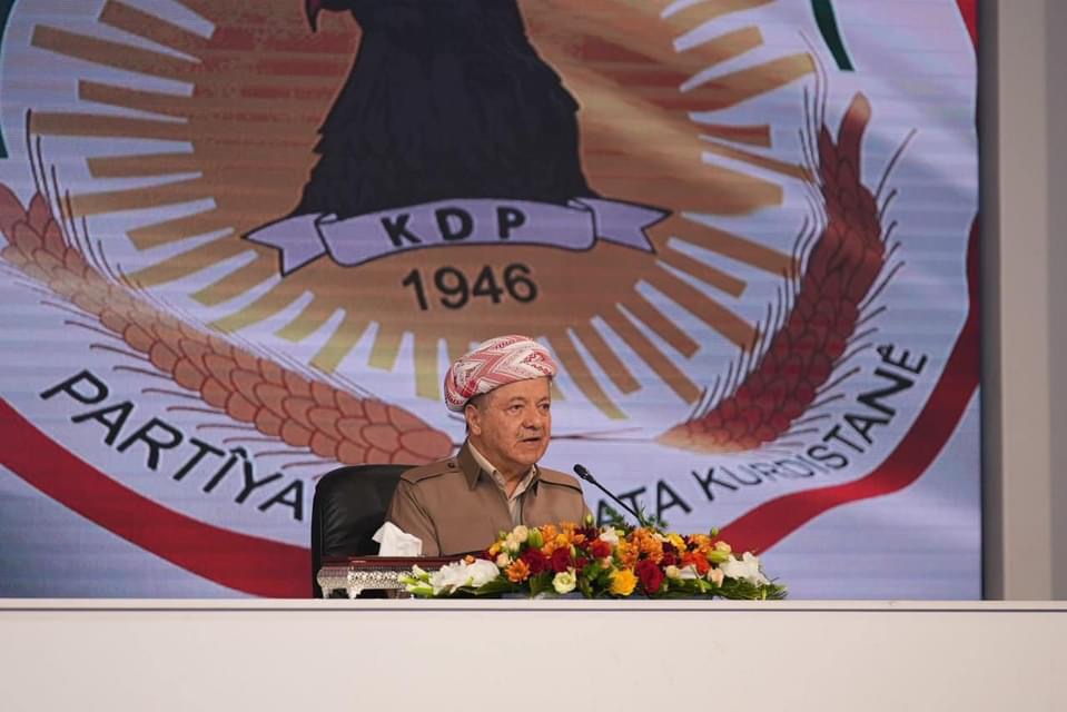 سەرۆک بارزانی لەگەڵ بەشێک لە ڕێکخستنە حزبیەکانی پارتی دیموکراتی کوردستان کۆبوویەوە