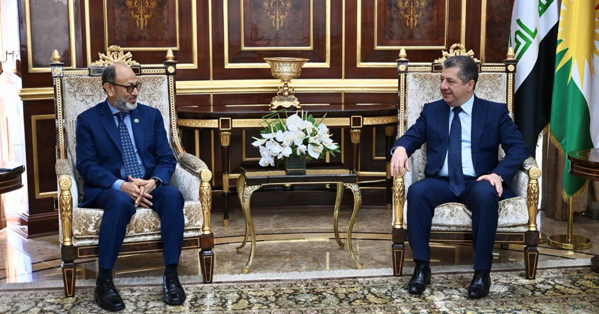 مەسرور بارزانی پێشوازی لە باڵیۆزی بەنگلادێش لە عێراق دەکات