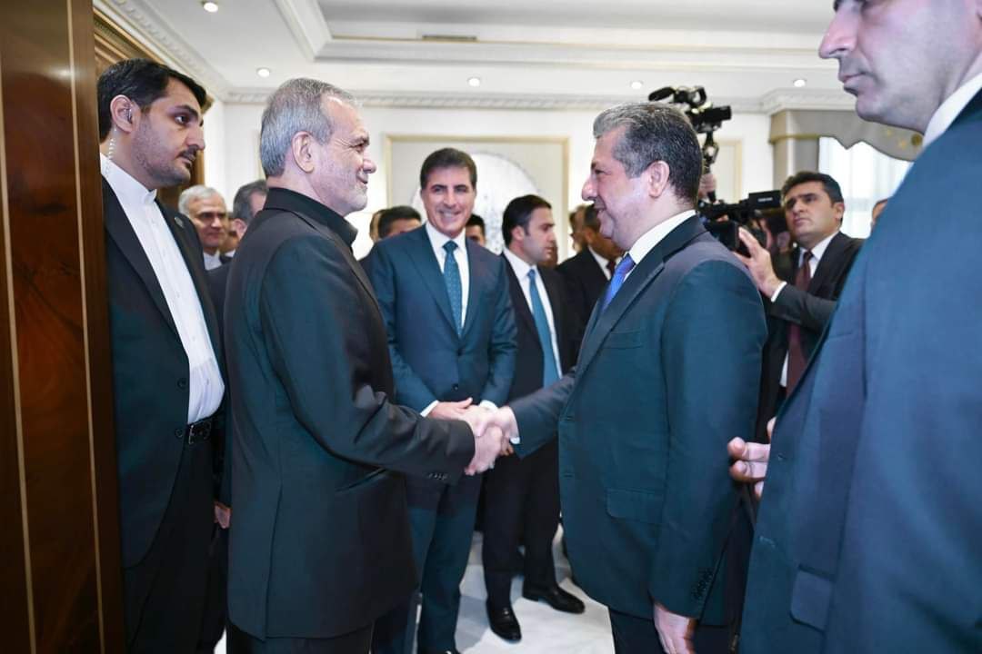 ناوەڕۆکی کۆبوونەوەی نێوان مەسرور بارزانی و پزیشکیان