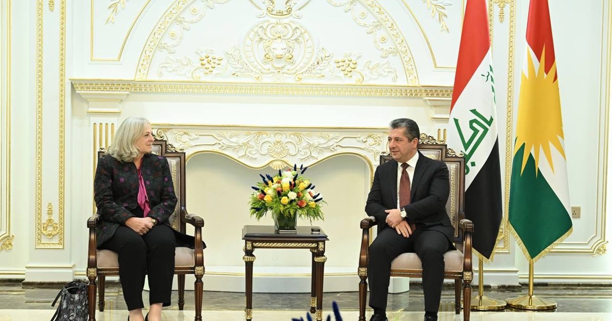 مەسرور بارزانی و باڵیۆزی ئەمریکا سێ پرسی گرنگ تاوتوێ دەکەن