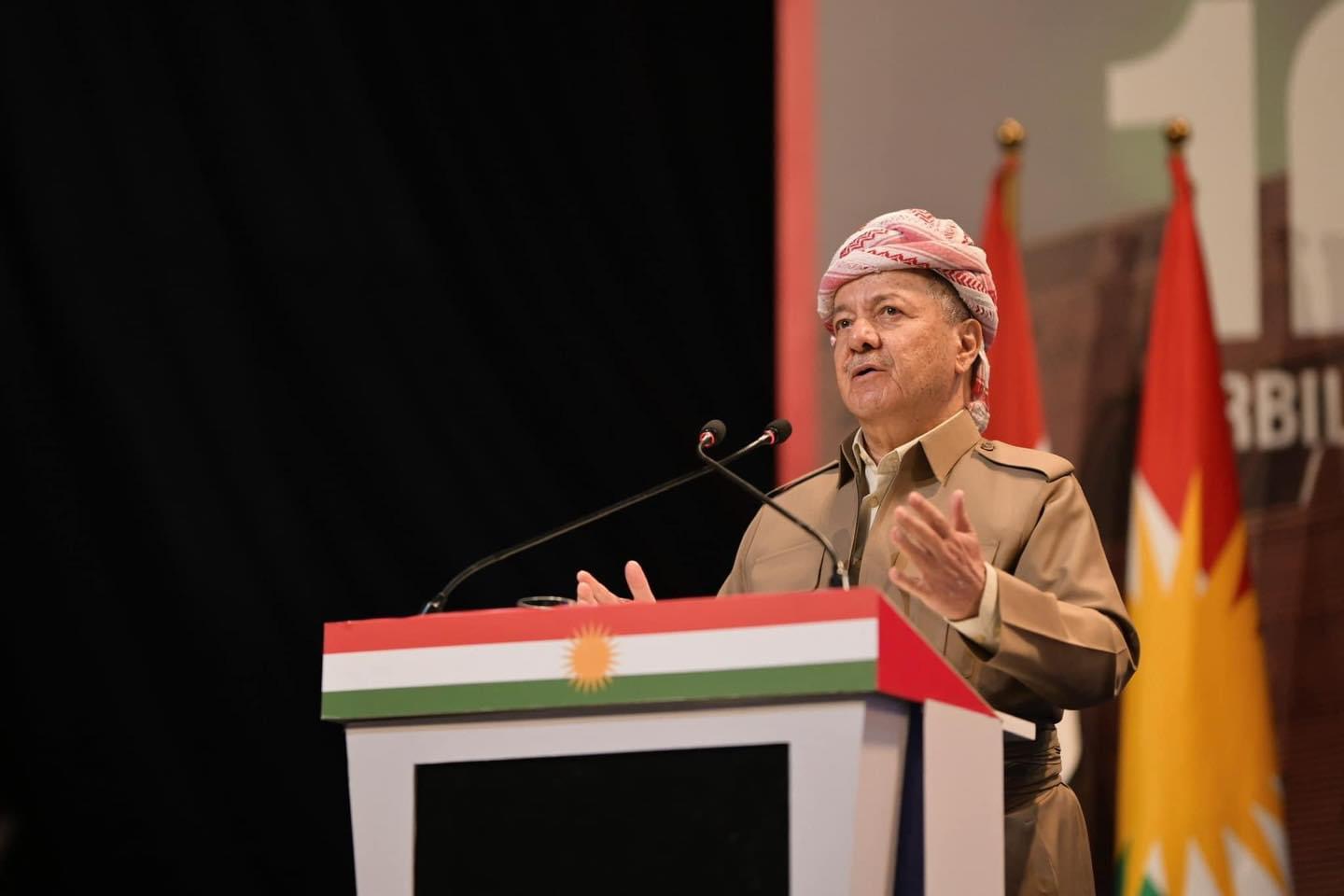 سەرۆک بارزانی: هەموو کەس دەتوانێت قسە بکات بەڵام شەرت کردارە