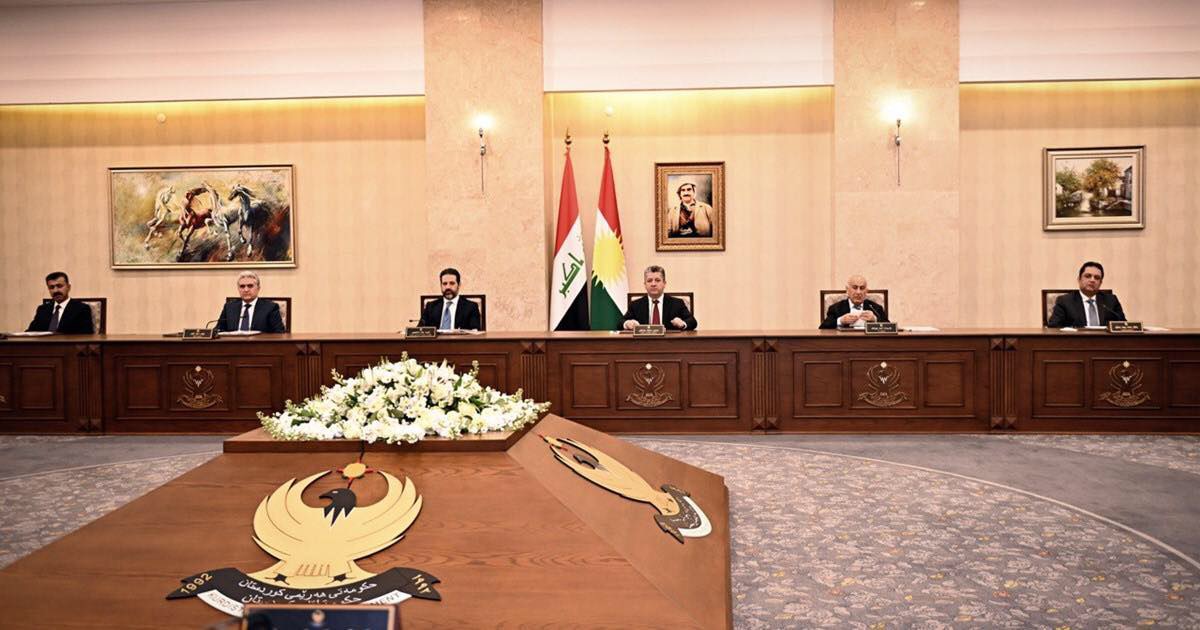 ئەنجوومەنی وەزیران کۆدەبێتەوە و سێ بڕگە تاوتوێ دەکات
