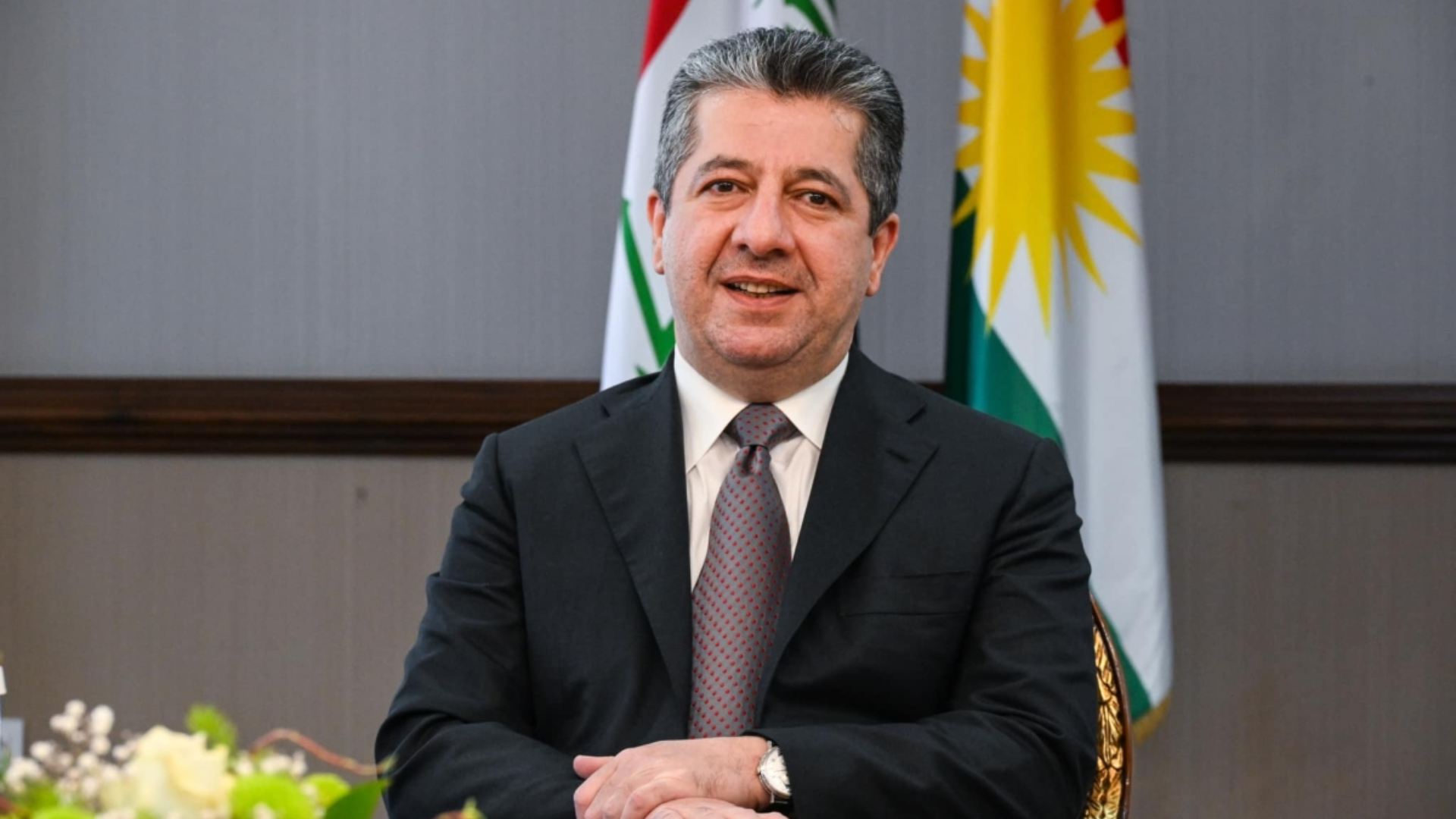 مەسرور بارزانی لەگەڵ وەزیری کاروباری ئەنجومەنی وەزیرانی ئیمارات کۆبووەوە